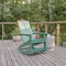 Flash Furniture Sea Foam Poly Resin Adirondack Rocking Chair JJ-C14709-SFM-GG - alternate 1